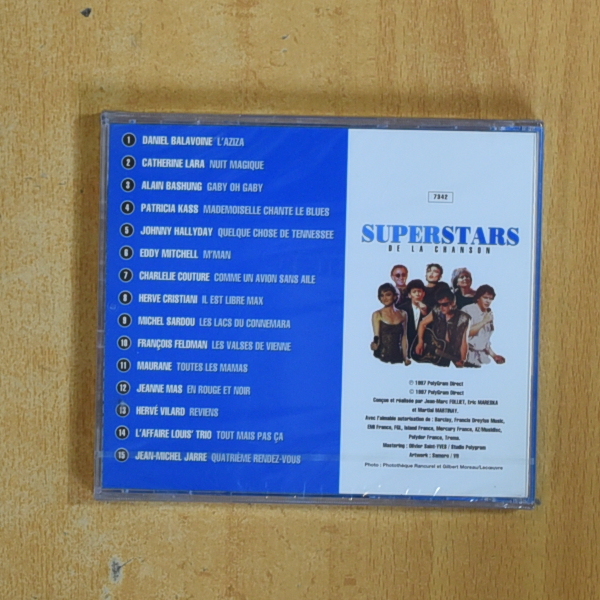 VARIOS - SUPERSTARS - CD