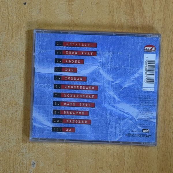 UNCLE MEAT - UNDERHEATH - CD