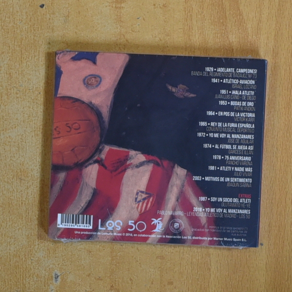 VARIOS - LOS HIMNOS DEL ATLETI - CD