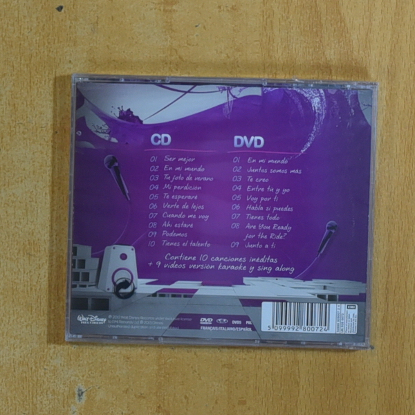 VIOLETTA - LA MUSICA ES MI MUNDO - CD