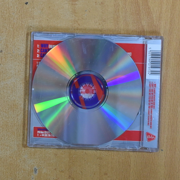 JIMMY SOMERVILLE - WHY - CD SINGLE