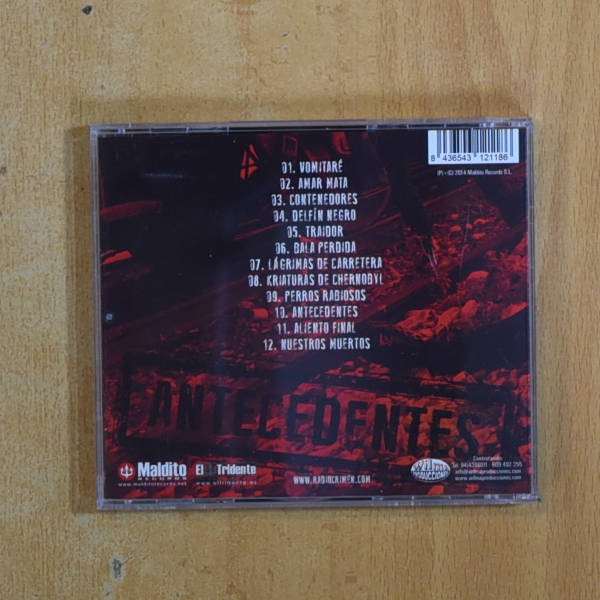 RADIUOCRIMEN - ANTECENDENTES - CD