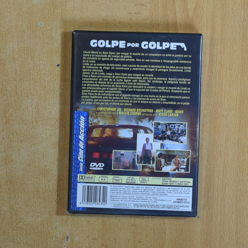 GOLPE POR GOLPE - DVD