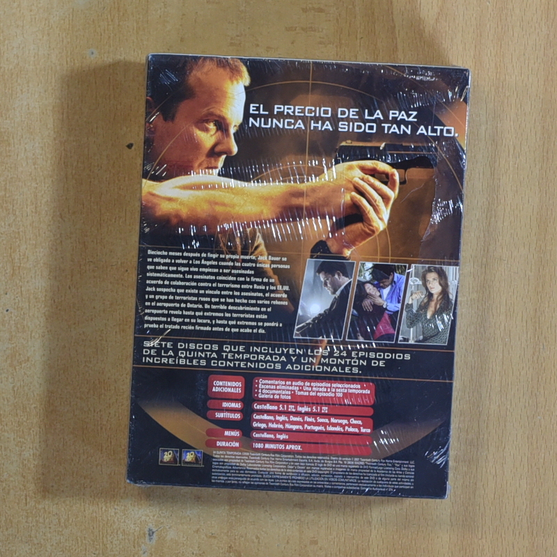 24 - QUINTA TEMPORADA - DVD