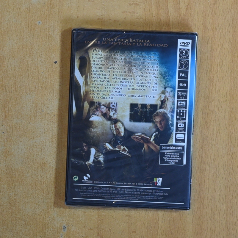 EL SECRETO DE LOS HERMANOS GRIMM - DVD