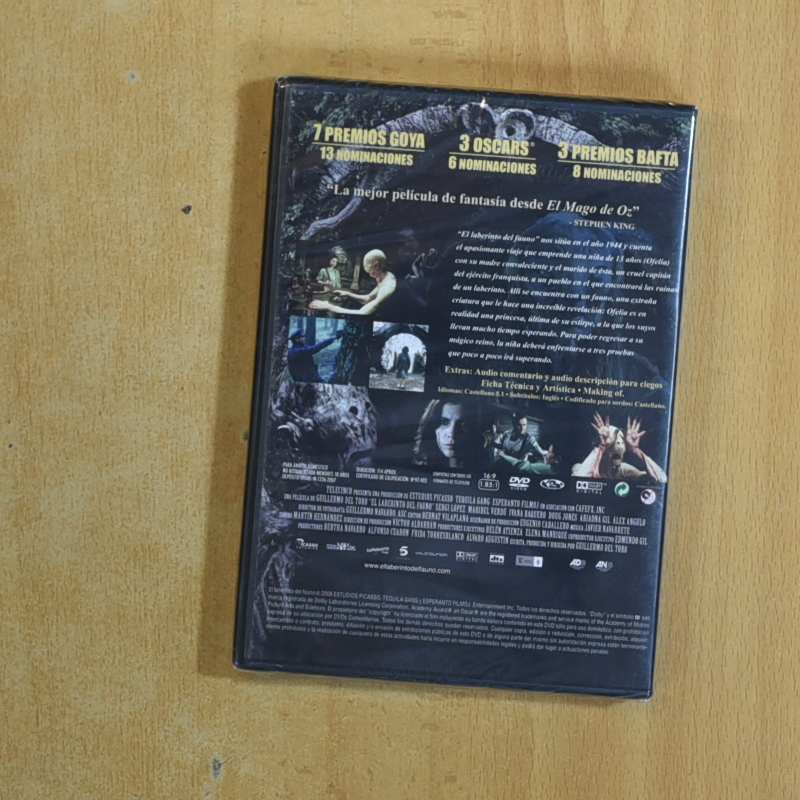 EL LABERINTO DEL FAUNO - DVD