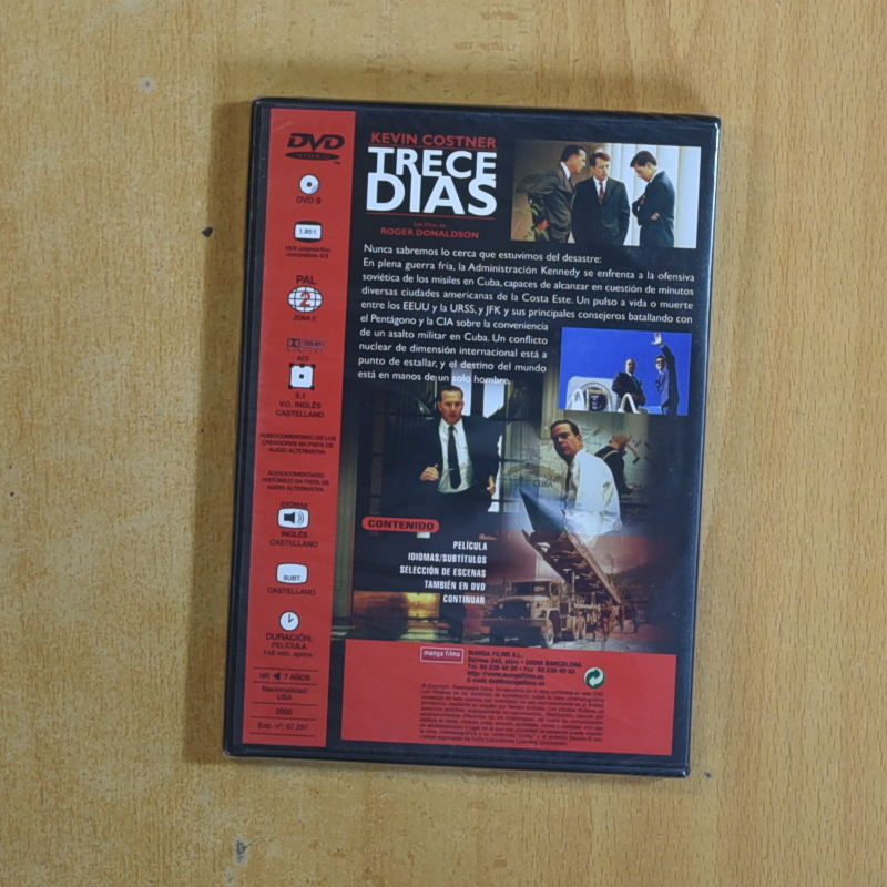 TRECE DIAS - DVD
