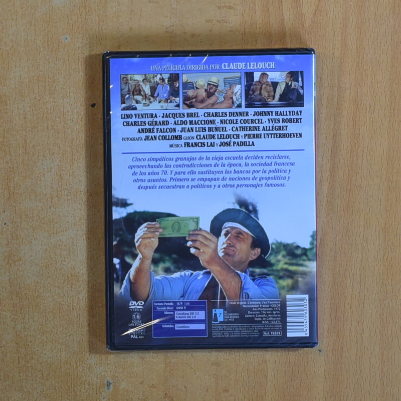 LA AVENTURA ES LA AVENTURA - DVD