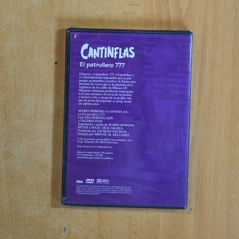 CANTINFLAS EL PATRULLERO 777 - DVD