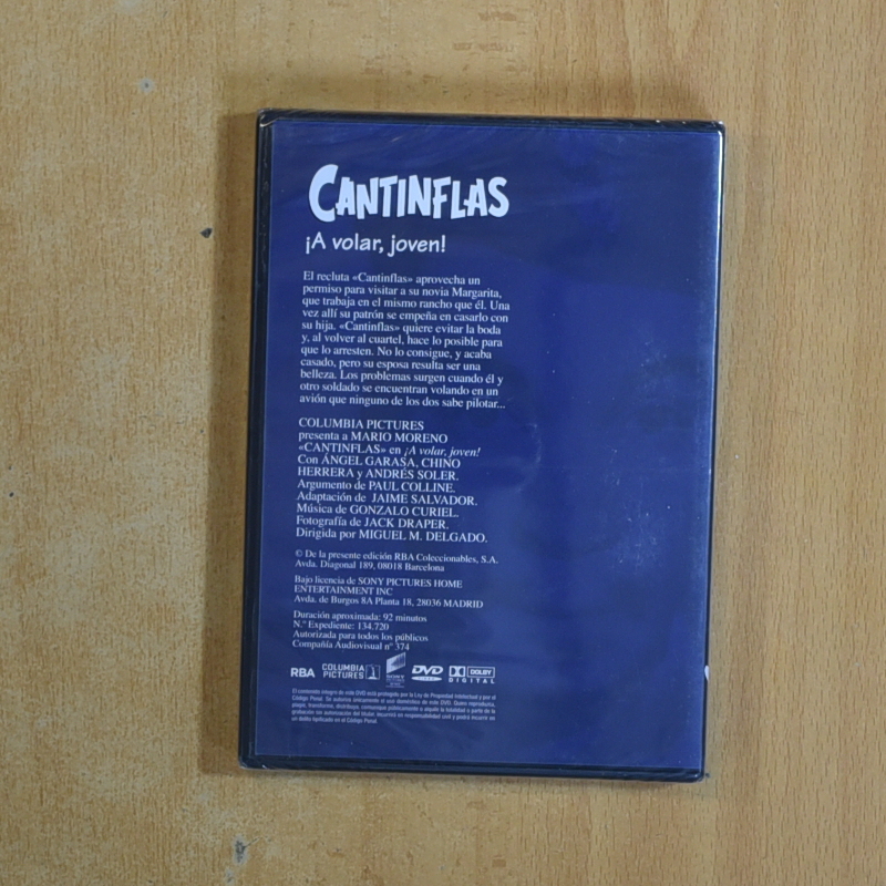 CANTINFLAS A VOLAR JOVEN - DVD