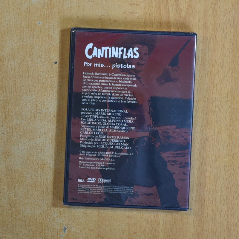 CANTINFLAS POR MIS PISTOLAS - DVD