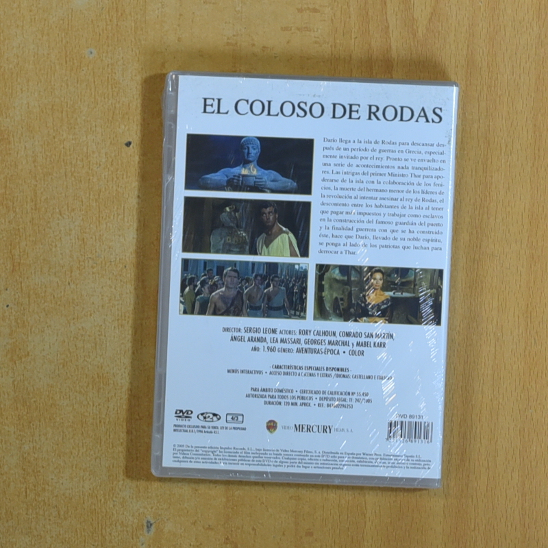 EL COLOSO DE RODAS - DVD