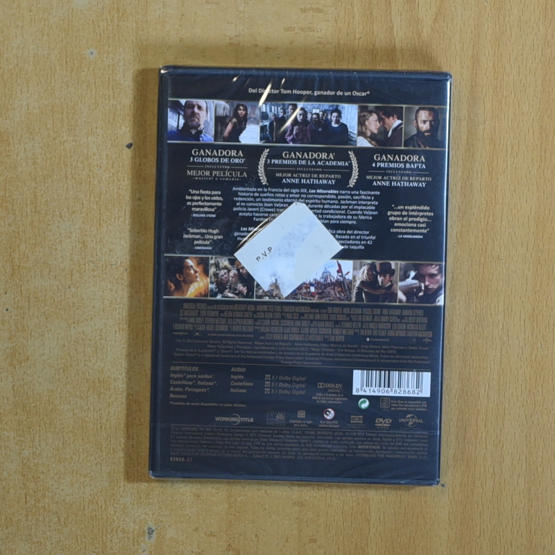LOS MISERABLES - DVD