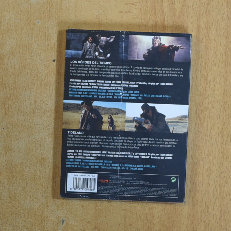 LOS HEROES DEL TIEMPO / TIDELAND - DVD