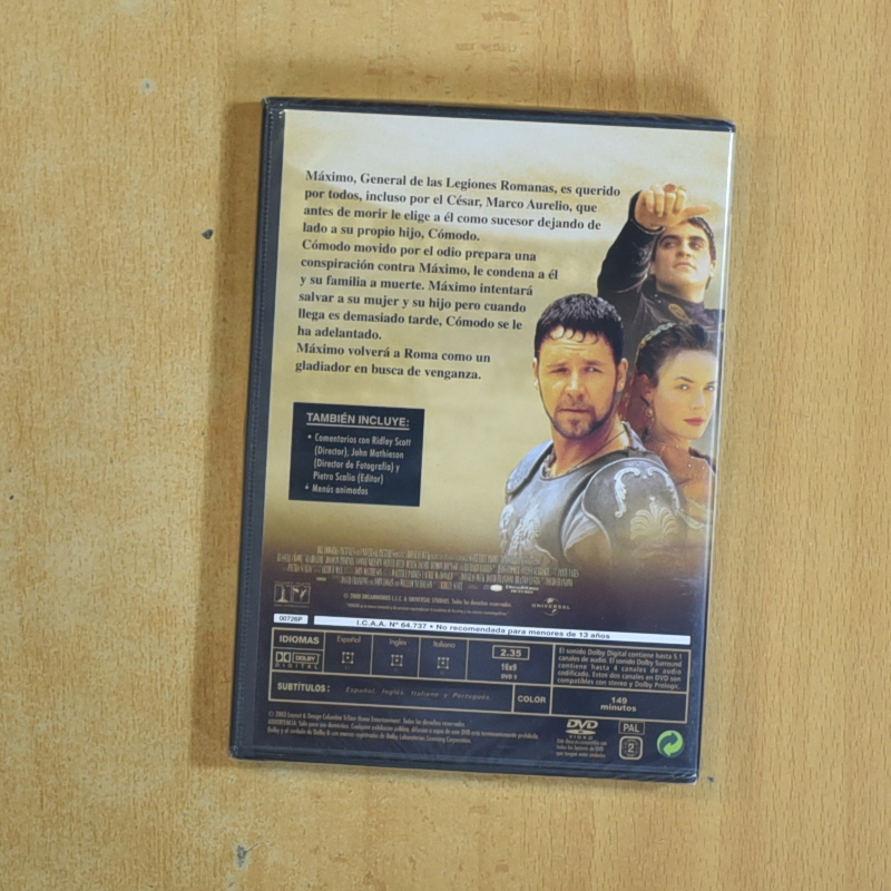 GLADIATOR - DVD