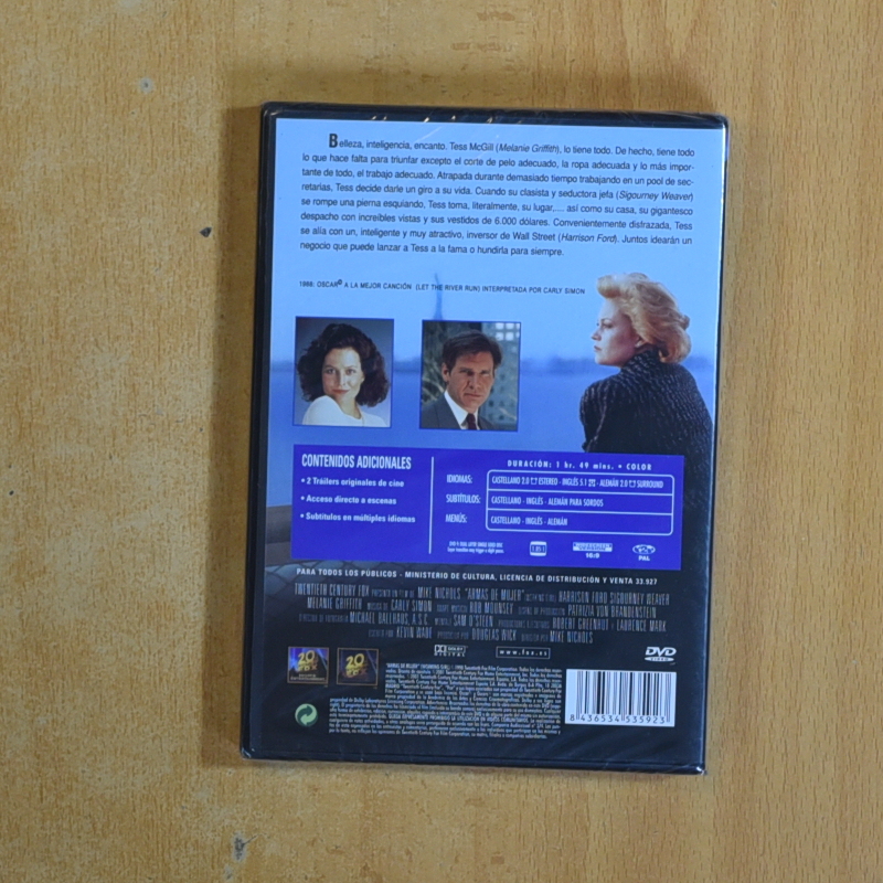 ARMAS DE MUJER - DVD