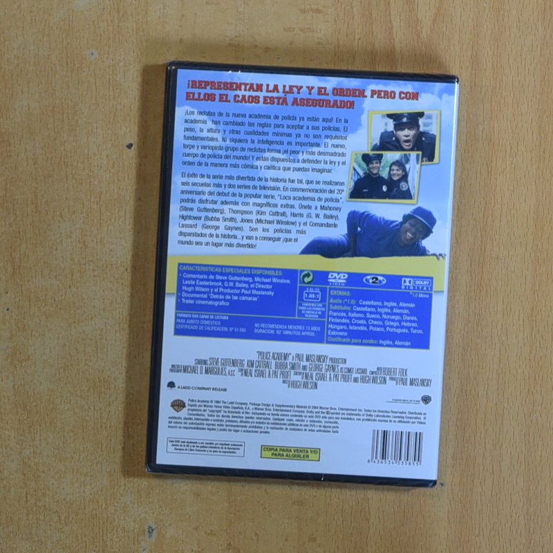 LOCA ACADEMIA DE POLICIA - DVD