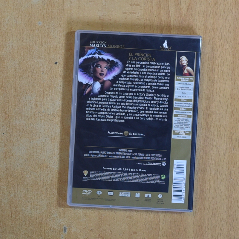 EL PRINCIPE Y LA CORISTA - DVD