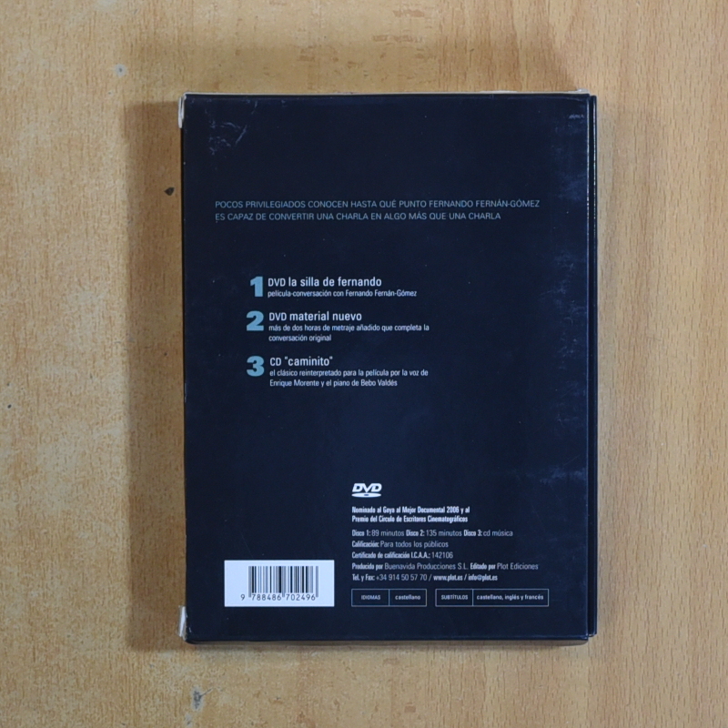 LA SILLA DE FERNANDO - DVD