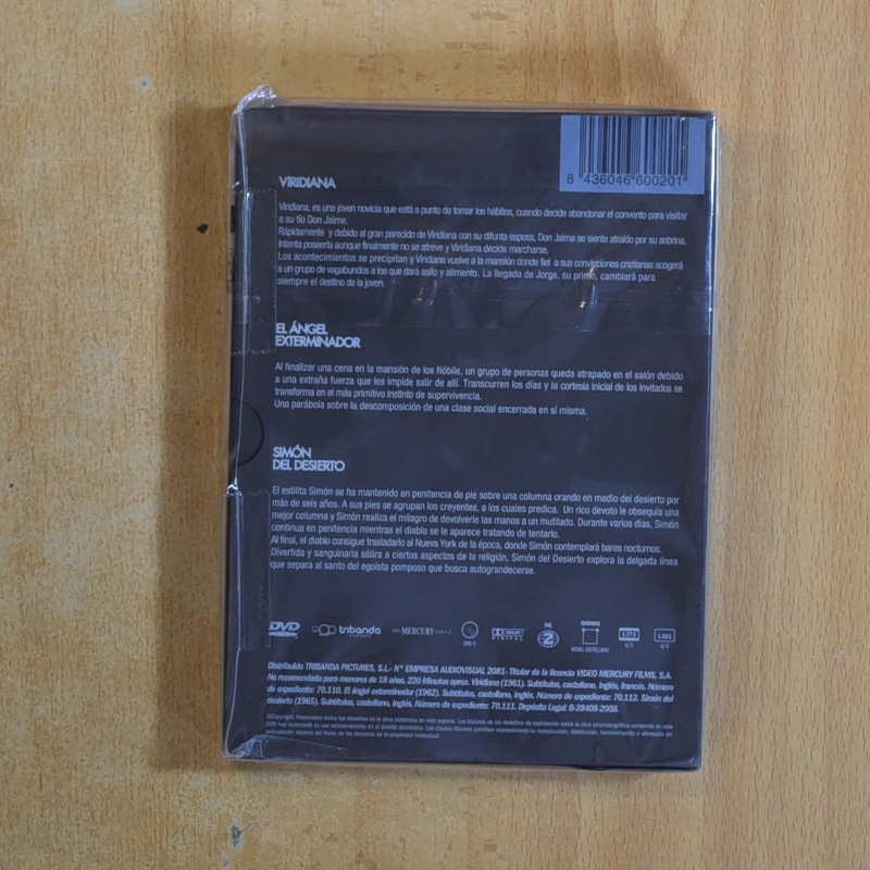 VIRIDIANA / EL ANGEL EXTERMINADOR / SIMON DEL DESIERTO - DVD