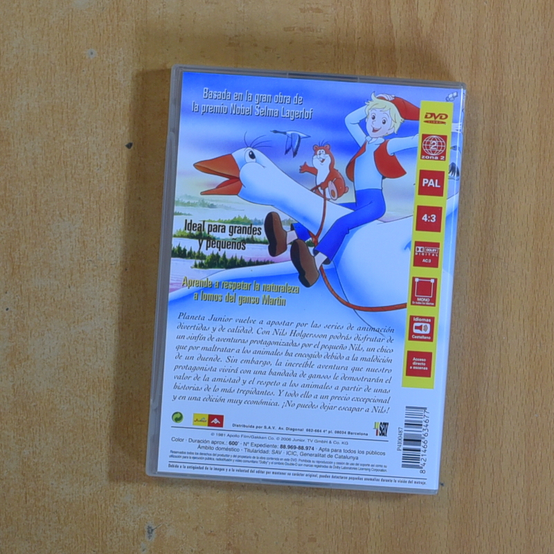 NILS HOLGRSSON - PRIMERA TEMPORADA - DVD