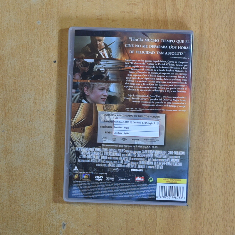 MASTER & COMMANDER - DVD