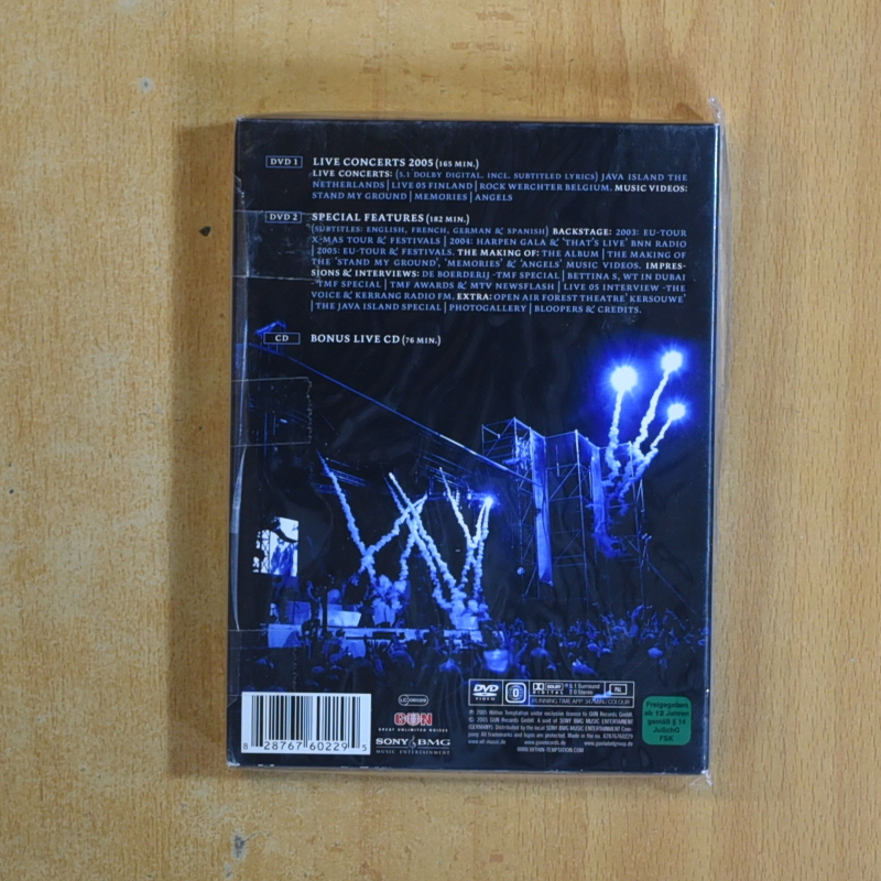 WITHIN TEMPTATION THE SILENT FORCE TOUR - DVD
