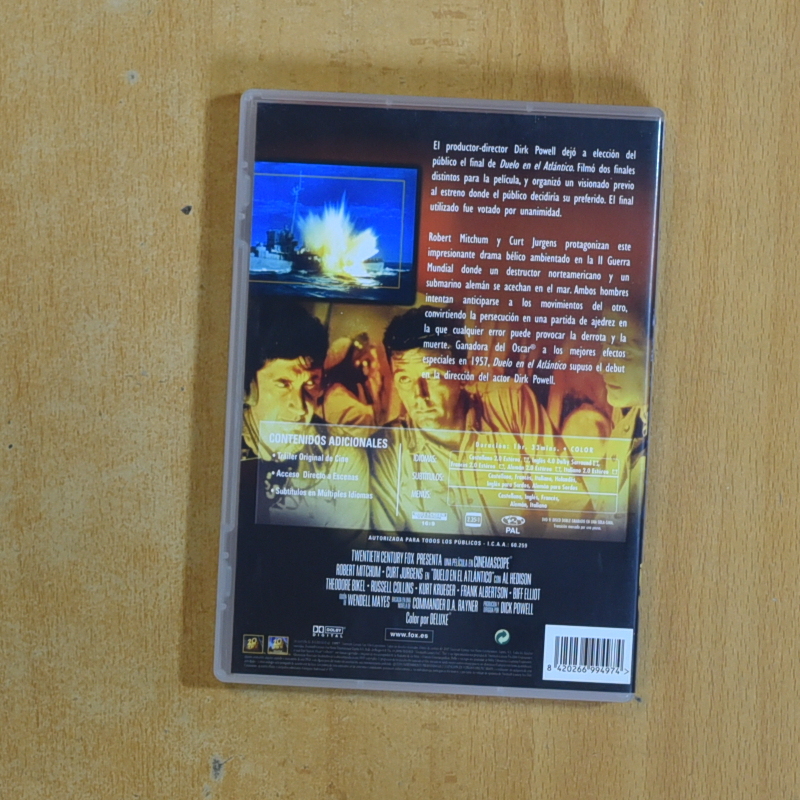 DUELO EN EL ATLANTICO - DVD
