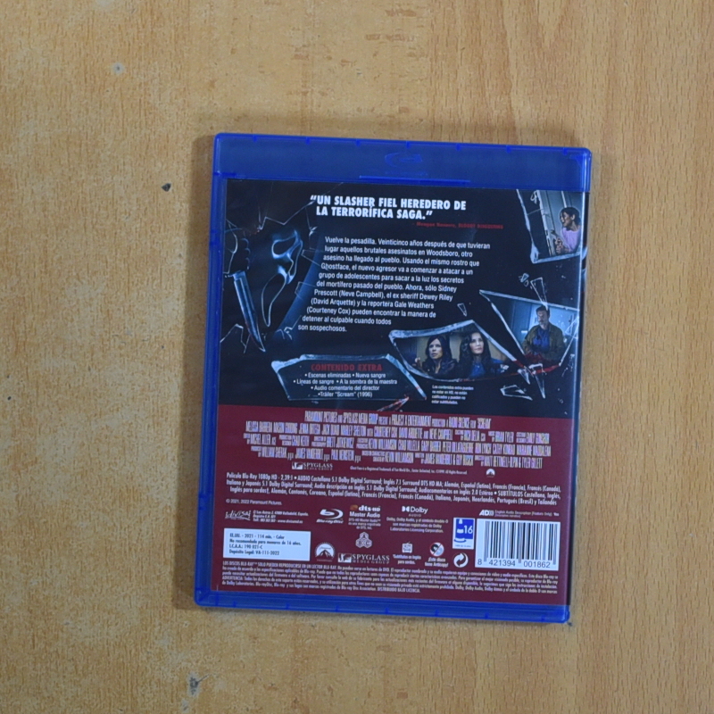 SCREAM - BLURAY