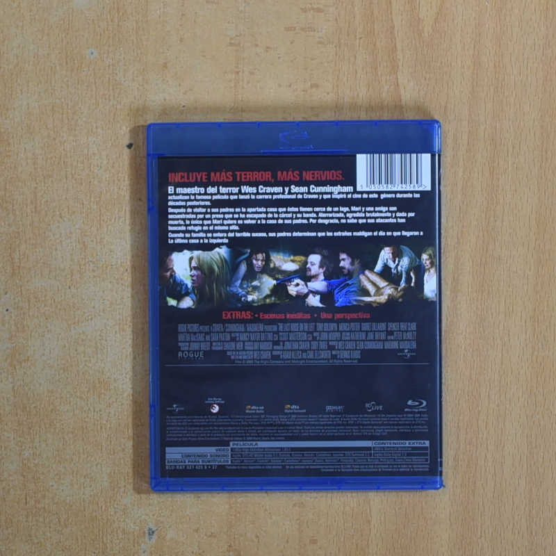 LA ULTIMA CASA A LA IZQUIERDA - BLURAY