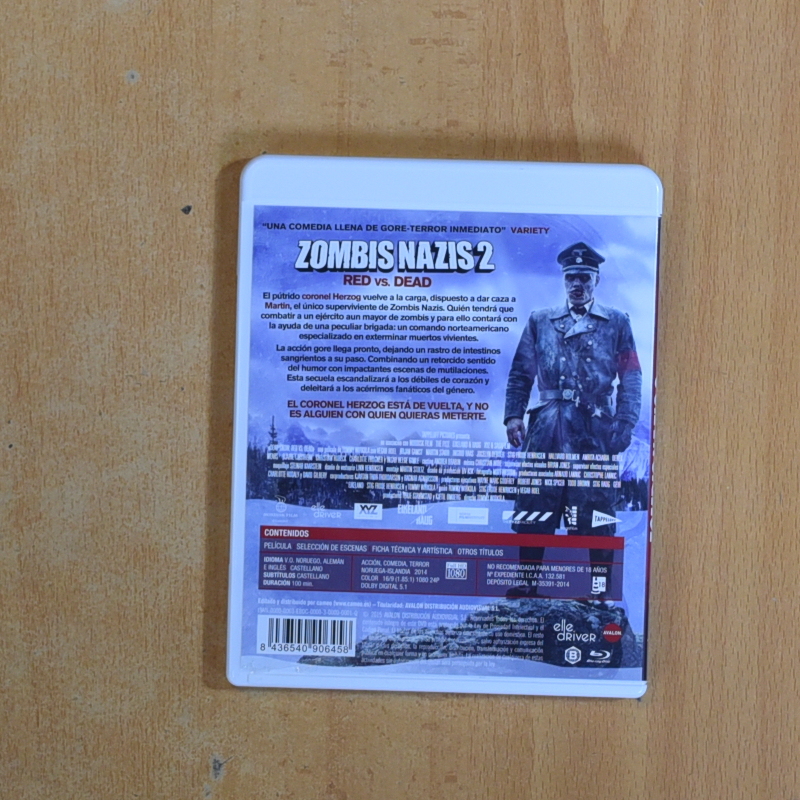 ZOMBIS NAZIS 2 - BLURAY