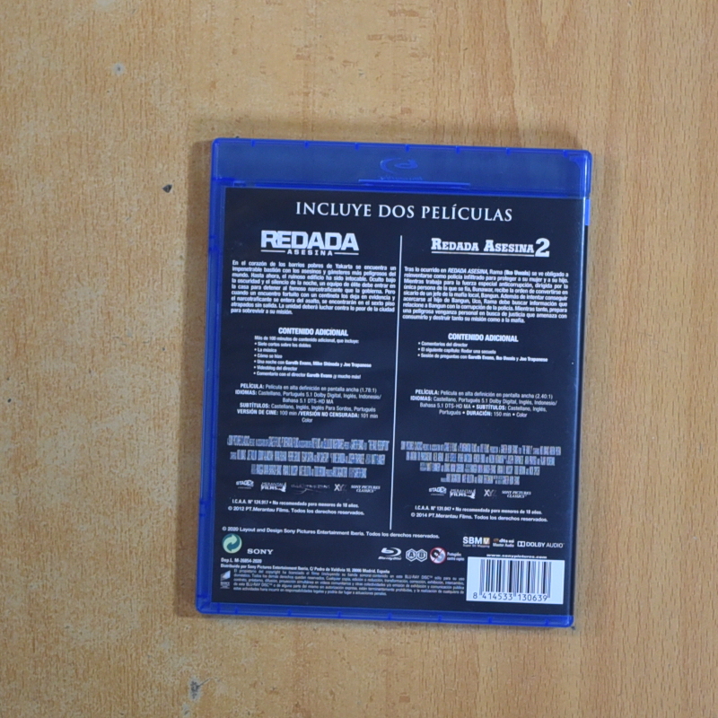 REDADA ASESINA / REDADA ASESINA 2 - BLURAY
