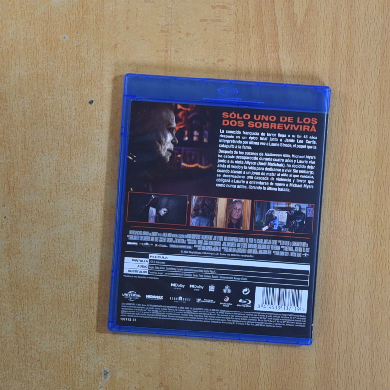HALLOWEEN EL FINAL - BLURAY