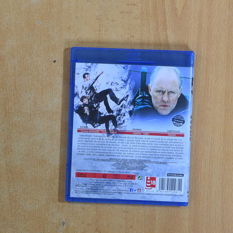 MAXIMO RIESGO - BLURAY