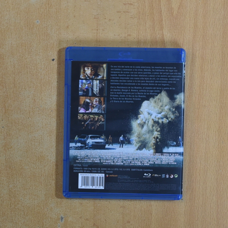 LA RESISTENCIA DE LOS MUERTOS - BLURAY