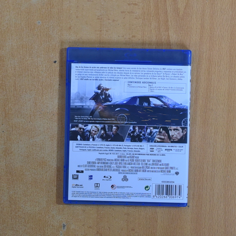 HEAT - BLURAY