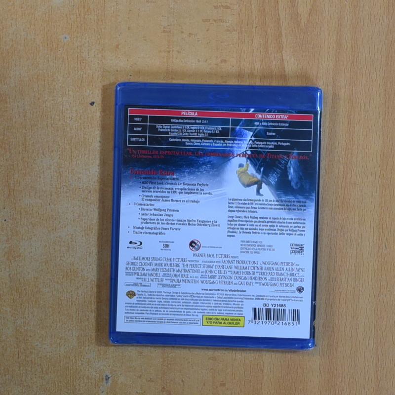 LA TORMENTA PERFECTA - BLURAY