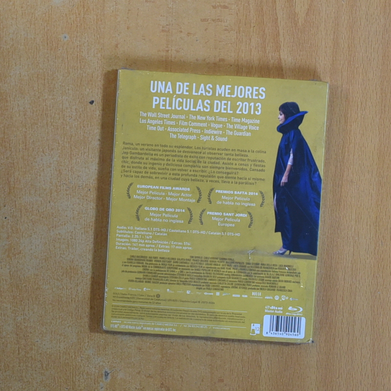 LA GRAN BELLEZA - BLURAY