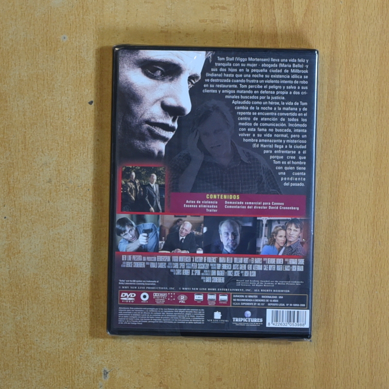 UNA HISTORIA DE VIOLENCIA - DVD