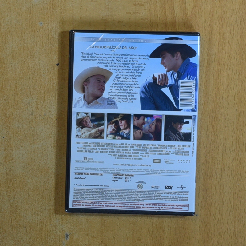 BROKEBACK MOUNTAIN - DVD