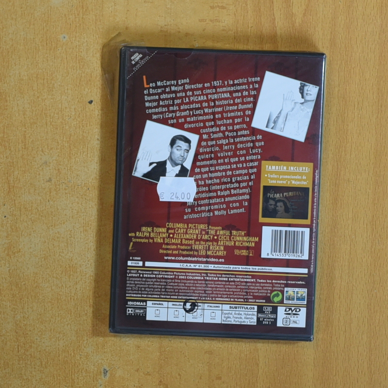 LA PICARA PURITANA - DVD