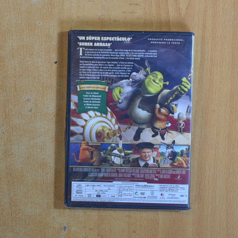 SHREK EL CAPITULO FINAL - DVD