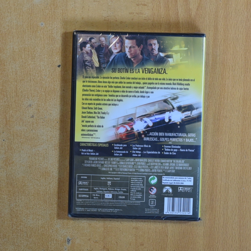 THE ITALIAN JOB - DVD