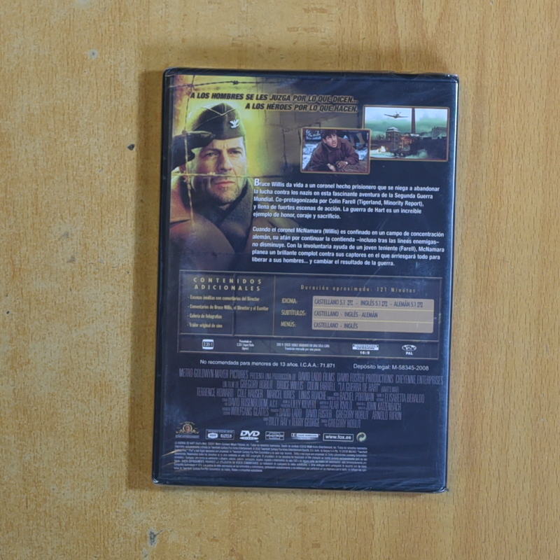 LA GUERRA DE HART - DVD