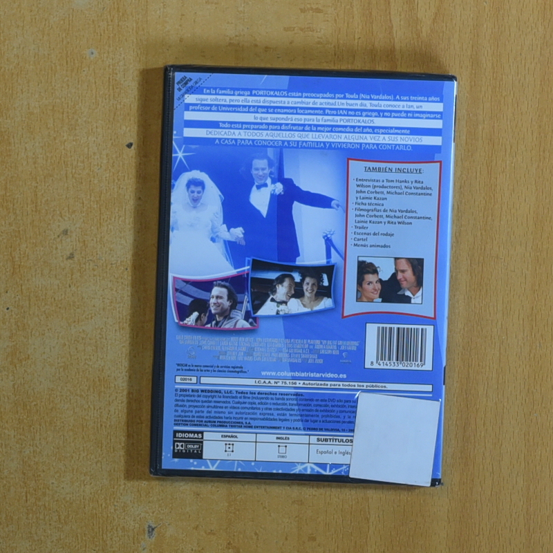 MI GRAN BODA GRIEGA - DVD