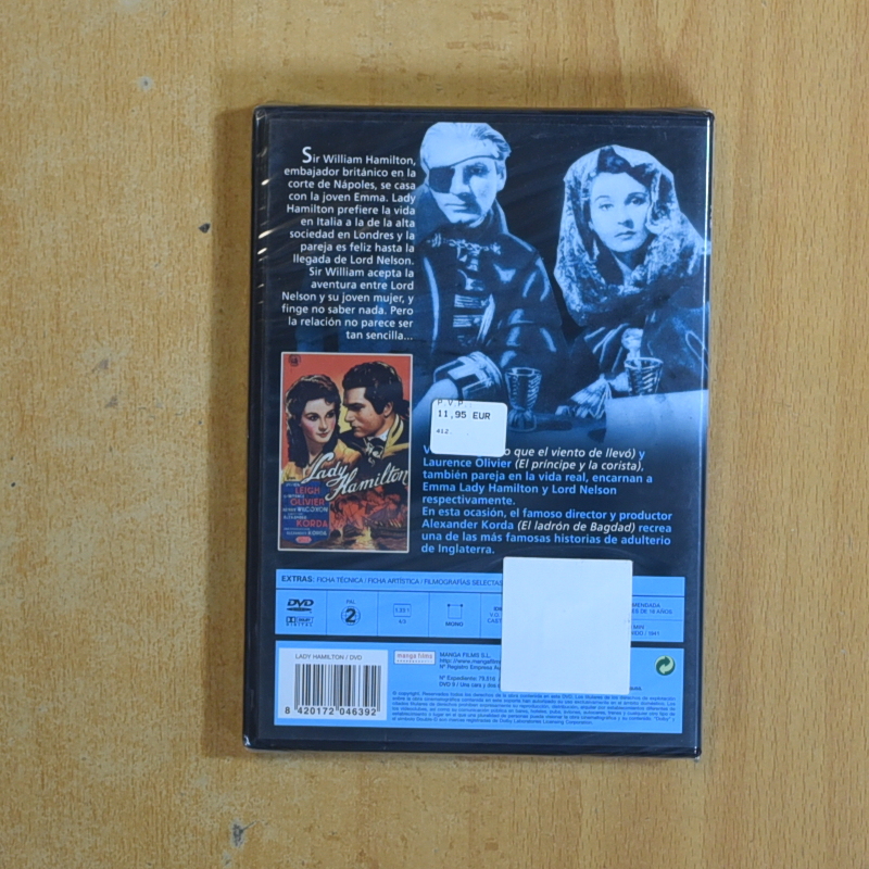 LADY HAMILTON - DVD