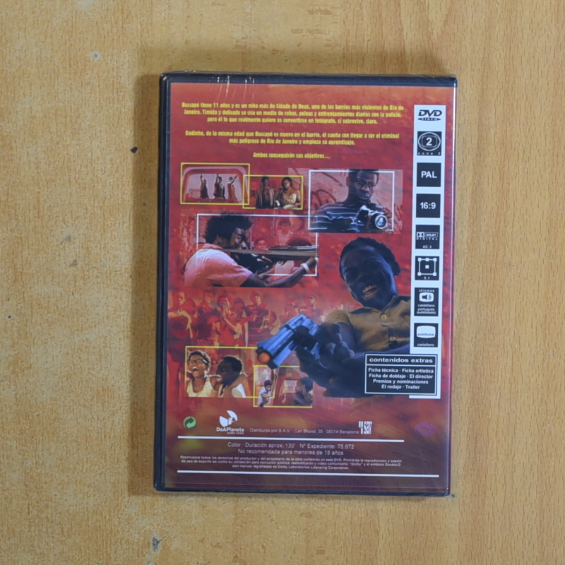 CIUDAD DE DIOS - DVD
