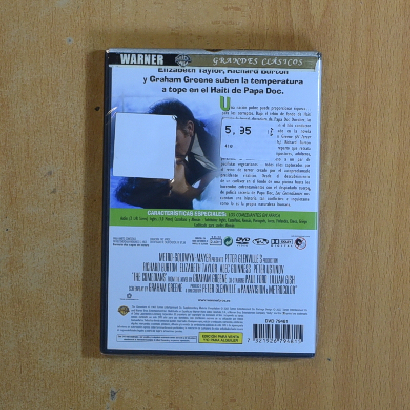 LOS COMEDIANTES - DVD