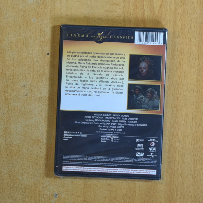 MARIA REINA DE ESCOCIA - DVD