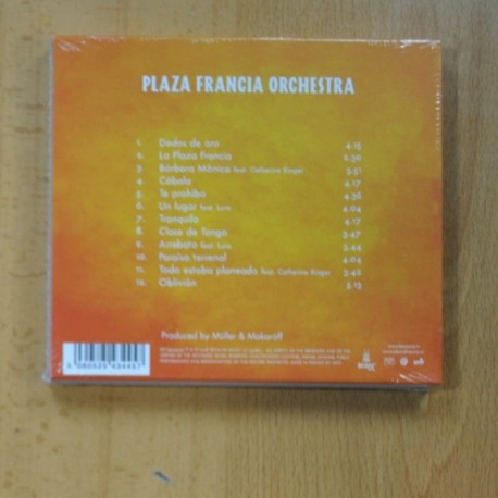 PLAZA FRANCIA ORCHESTRA - PLAZA FRANCIA ORCHESTRA - CD